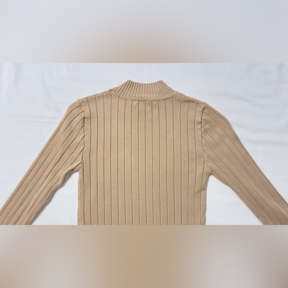 Forever 21 Beige Ribbed Top